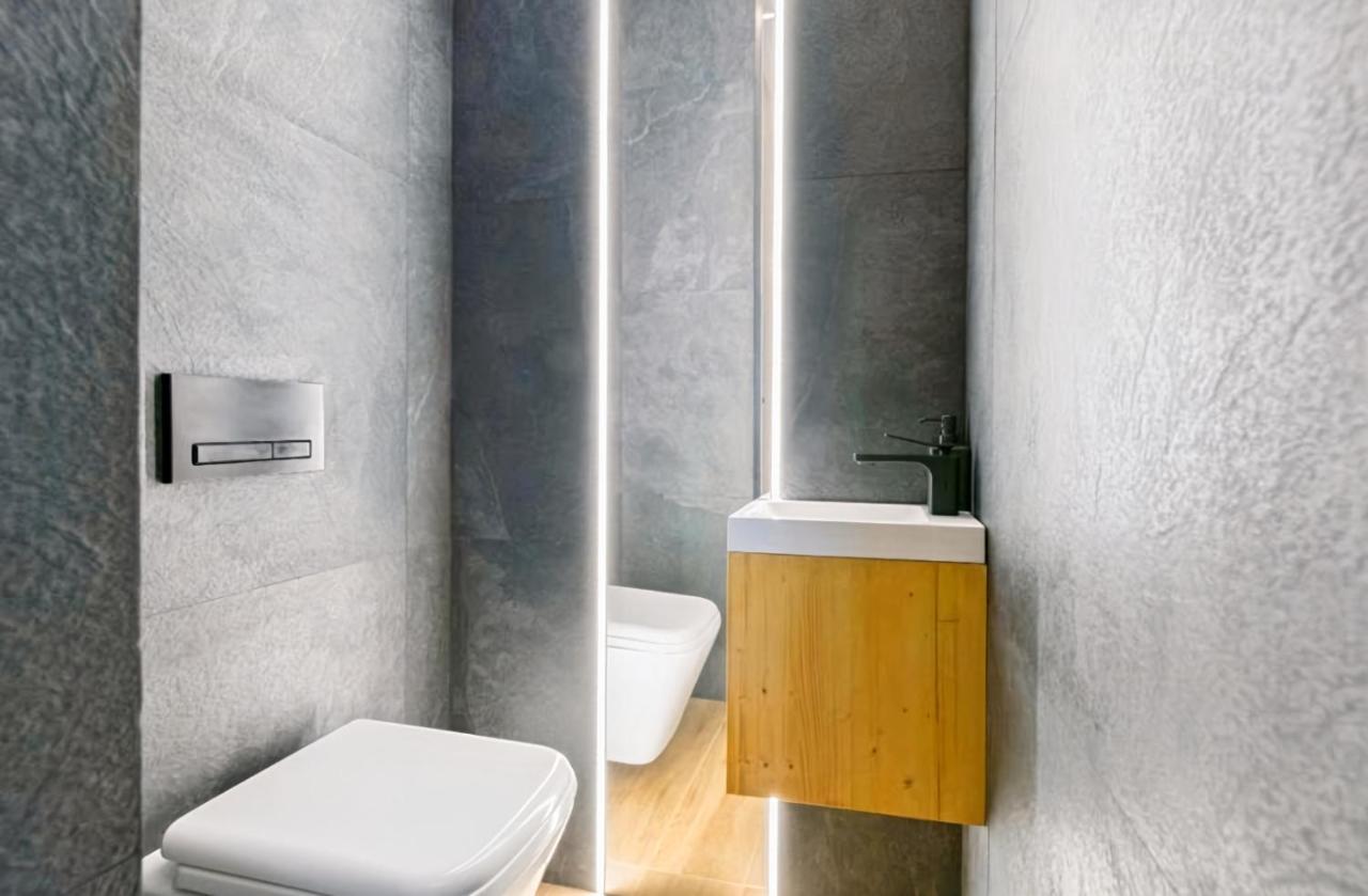 Riverview Apartament Waterline Spa & Pool グダニスク エクステリア 写真